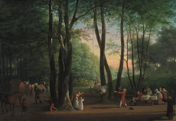 The Dancing Glade at Sorgenfri, North of Copenhagen